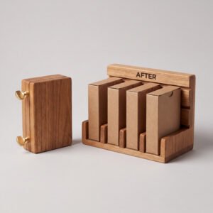 Card Press & Storage Rack