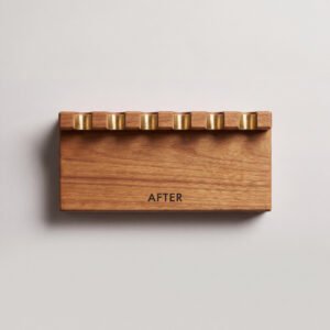 Cue & Dart Rack, Six Slot, Brass