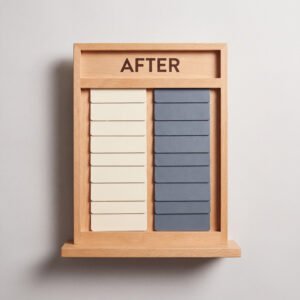 Flip-Tile Scoreboard, Freestanding