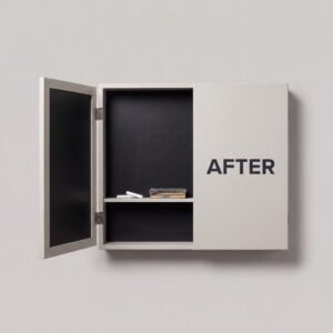 Scorekeeper's Cabinet, Wall-Mounted